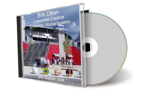 Artwork Cover of Bob Dylan 2004-08-08 CD Brockton Audience