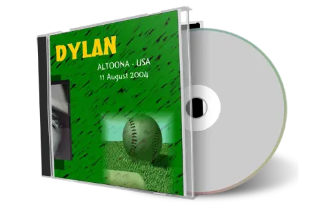 Artwork Cover of Bob Dylan 2004-08-11 CD Altoona Audience