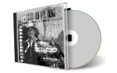 Artwork Cover of Bob Dylan 2005-03-25 CD Los Angeles Audience