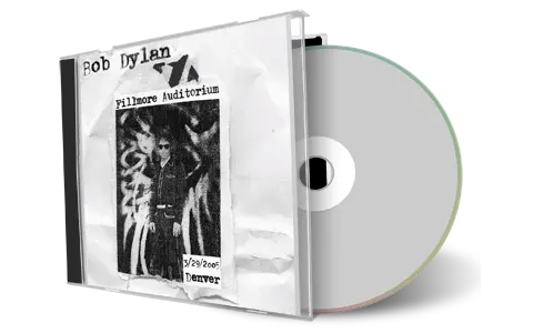 Artwork Cover of Bob Dylan 2005-03-29 CD Denver Audience