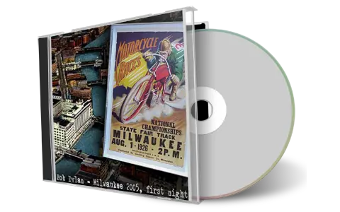 Artwork Cover of Bob Dylan 2005-04-08 CD Milwaukee Audience