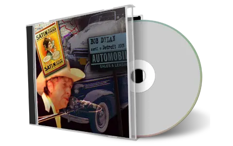 Artwork Cover of Bob Dylan 2005-04-12 CD Detroit Audience