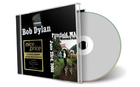 Artwork Cover of Bob Dylan 2005-06-23 CD Pittsfield Audience
