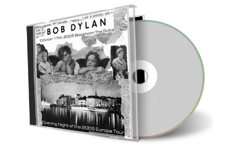 Artwork Cover of Bob Dylan 2005-10-17 CD Stockholm Audience