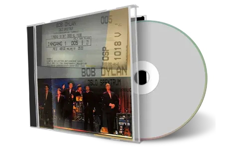 Artwork Cover of Bob Dylan 2005-10-18 CD Oslo Audience