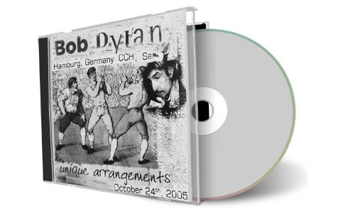 Artwork Cover of Bob Dylan 2005-10-24 CD Hamburg Audience