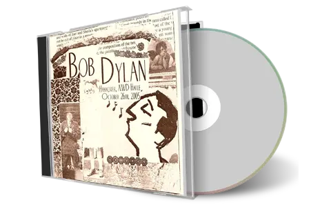 Artwork Cover of Bob Dylan 2005-10-26 CD Hannover Audience