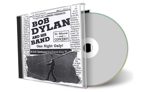 Artwork Cover of Bob Dylan 2005-10-29 CD Oberhausen Audience