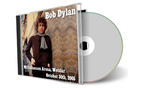 Artwork Cover of Bob Dylan 2005-10-30 CD Wetzlar Audience