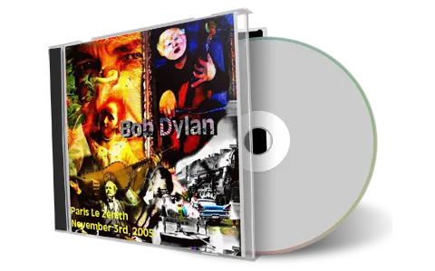 Artwork Cover of Bob Dylan 2005-11-03 CD Paris Audience