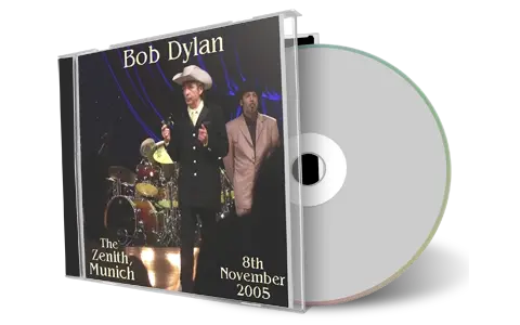Artwork Cover of Bob Dylan 2005-11-08 CD Munich Audience