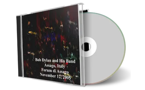 Artwork Cover of Bob Dylan 2005-11-12 CD Milan Audience