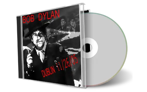 Artwork Cover of Bob Dylan 2005-11-26 CD Dublin Audience