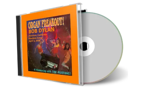 Artwork Cover of Bob Dylan 2006-04-03 CD Stockton Audience