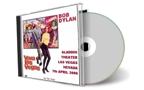 Artwork Cover of Bob Dylan 2006-04-07 CD Las Vegas Audience