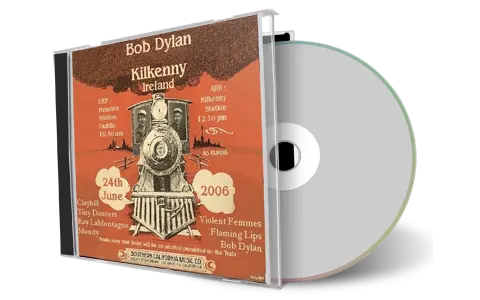 Artwork Cover of Bob Dylan 2006-06-24 CD Kilkenny Audience