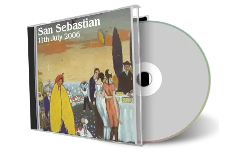 Artwork Cover of Bob Dylan 2006-07-11 CD San Sebastian Audience
