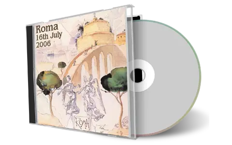 Artwork Cover of Bob Dylan 2006-07-16 CD Rome Audience