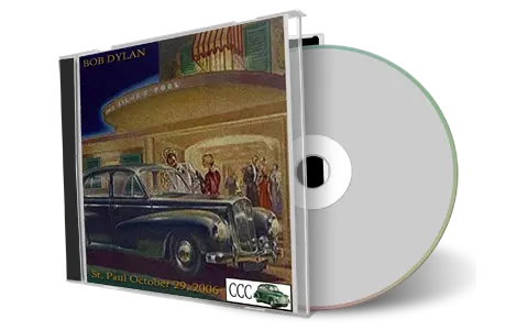 Artwork Cover of Bob Dylan 2006-10-29 CD St Paul Audience