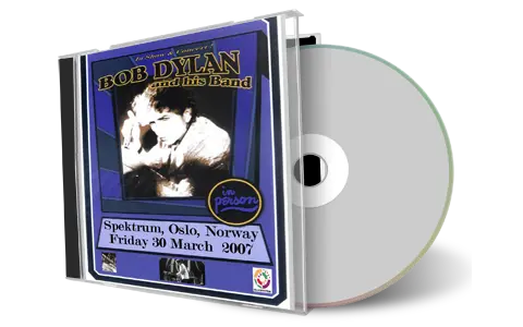 Artwork Cover of Bob Dylan 2007-03-30 CD Oslo Audience