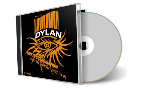 Artwork Cover of Bob Dylan 2007-04-01 CD Gothenburg Audience