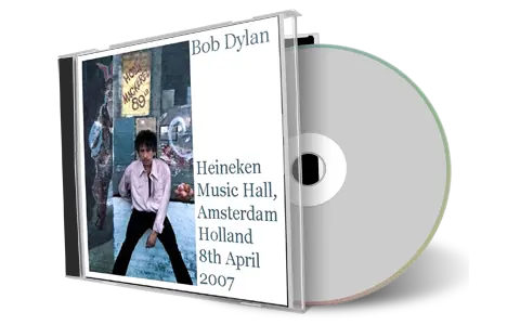 Artwork Cover of Bob Dylan 2007-04-08 CD Amsterdam Audience