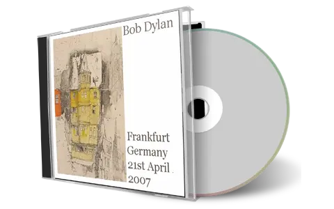 Artwork Cover of Bob Dylan 2007-04-21 CD Frankfurt Audience