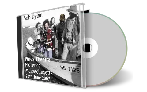 Artwork Cover of Bob Dylan 2007-06-26 CD Florence Audience