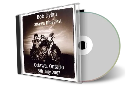Artwork Cover of Bob Dylan 2007-07-05 CD Ottawa Audience