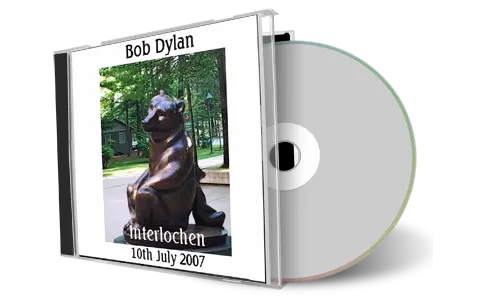 Artwork Cover of Bob Dylan 2007-07-10 CD Interlochen Audience