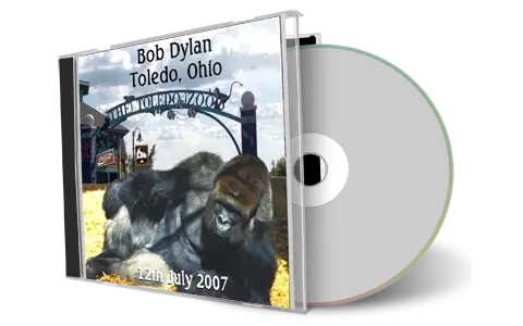 Artwork Cover of Bob Dylan 2007-07-12 CD Toledo Audience