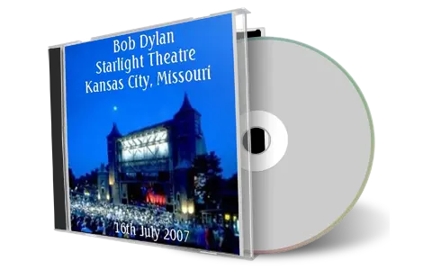 Artwork Cover of Bob Dylan 2007-07-16 CD Kansas City Audience