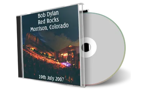 Artwork Cover of Bob Dylan 2007-07-19 CD Morrison Audience