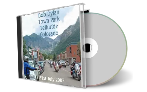 Artwork Cover of Bob Dylan 2007-07-21 CD Telluride Audience