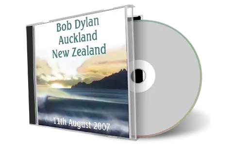 Artwork Cover of Bob Dylan 2007-08-11 CD Auckland Audience