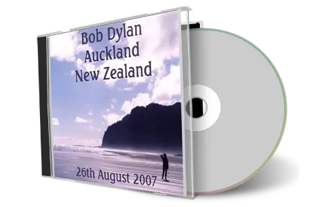 Artwork Cover of Bob Dylan 2007-08-26 CD Auckland Audience