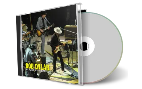 Artwork Cover of Bob Dylan 2007-08-27 CD Auckland Audience