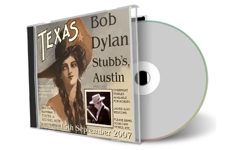 Artwork Cover of Bob Dylan 2007-09-15 CD Austin Audience