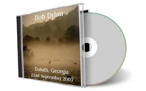 Artwork Cover of Bob Dylan 2007-09-22 CD Duluth Audience