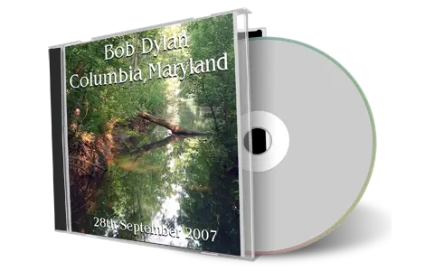 Artwork Cover of Bob Dylan 2007-09-28 CD Columbia Audience