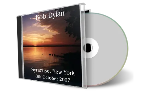 Artwork Cover of Bob Dylan 2007-10-08 CD Syracuse Audience