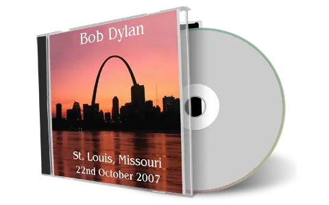 Artwork Cover of Bob Dylan 2007-10-22 CD St Louis Audience