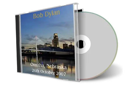 Artwork Cover of Bob Dylan 2007-10-26 CD Omaha Audience
