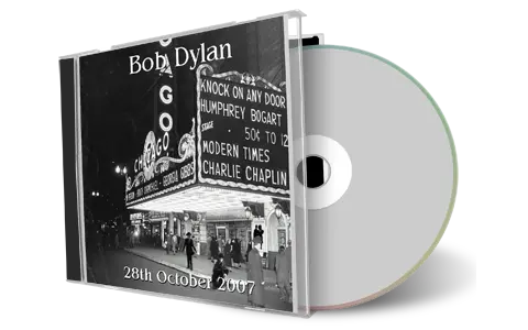 Artwork Cover of Bob Dylan 2007-10-28 CD Chicago Audience