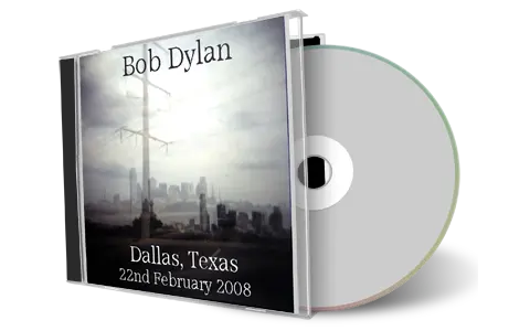 Artwork Cover of Bob Dylan 2008-02-22 CD Dallas Audience