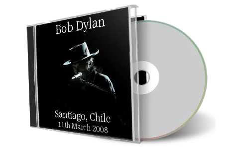 Artwork Cover of Bob Dylan 2008-03-11 CD Santiago Audience