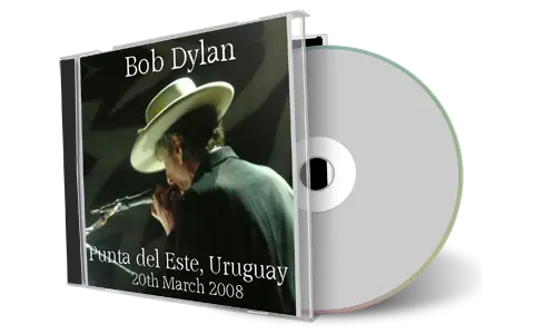 Artwork Cover of Bob Dylan 2008-03-20 CD Punta del Este Audience