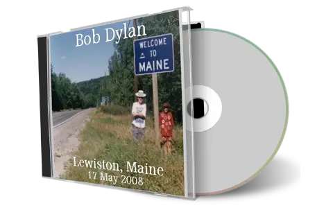 Artwork Cover of Bob Dylan 2008-05-17 CD Lewiston Audience