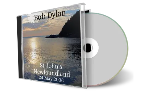 Artwork Cover of Bob Dylan 2008-05-24 CD St Johns Audience