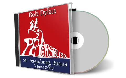 Artwork Cover of Bob Dylan 2008-06-03 CD St Petersburg Audience